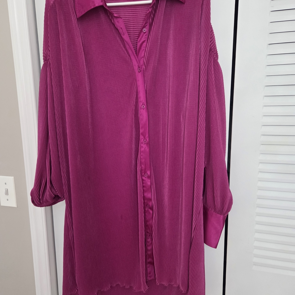 12th Tribe Fuchsia Dress